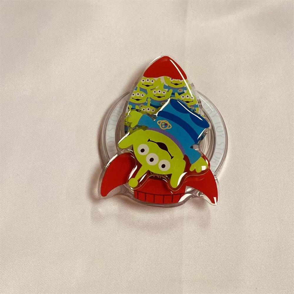 Cute Aliens MagSafe Magnetic Phone Stand Expandable Airbag